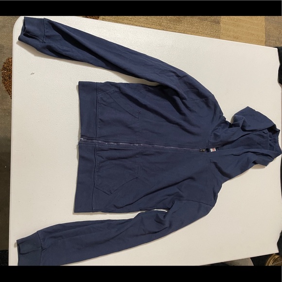 Navy Blue Soffe zip Up - Picture 7 of 8